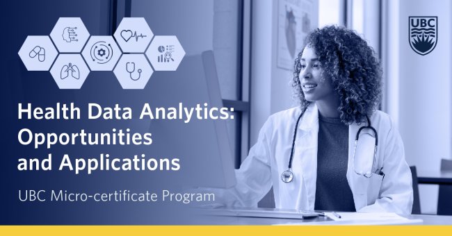 Health Data Analytics Microcredential Program